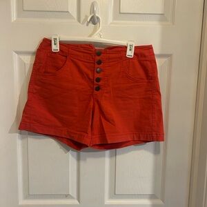 Cabi Button Fly Shorts